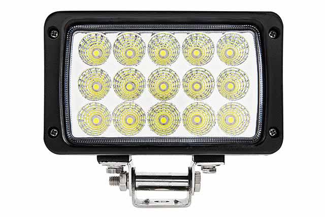 45W Rectangle SPOT LED Light Offroad Work Lamp For Truck ATV UTV