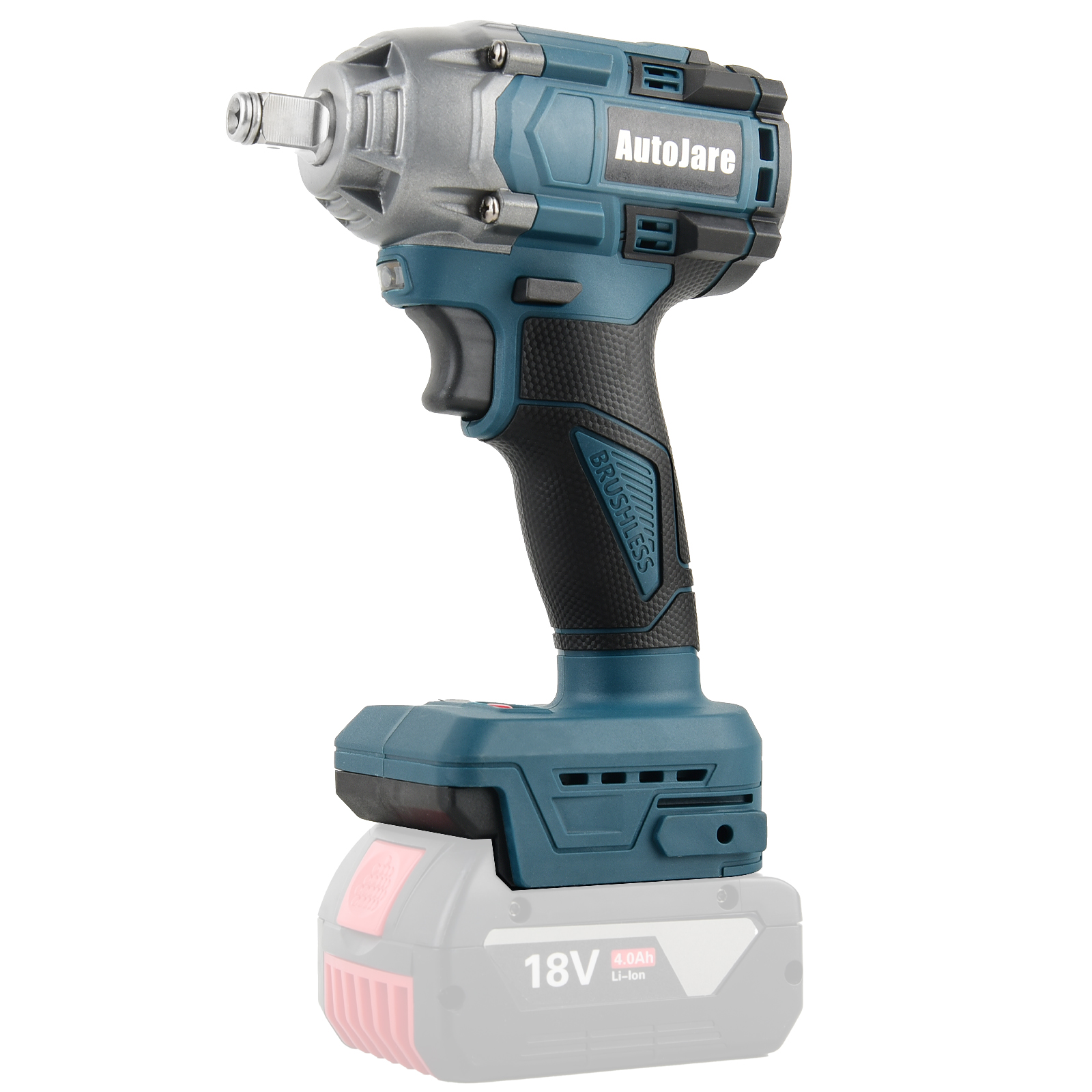 Cordless impact wrench Compatible with Bosch 18V